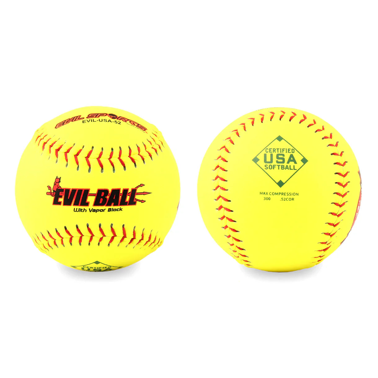 Evil Sports 12 inch ASA 52-300 Game Ready Softball